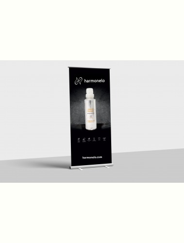 Advertising roll-up Probiotics made to measure